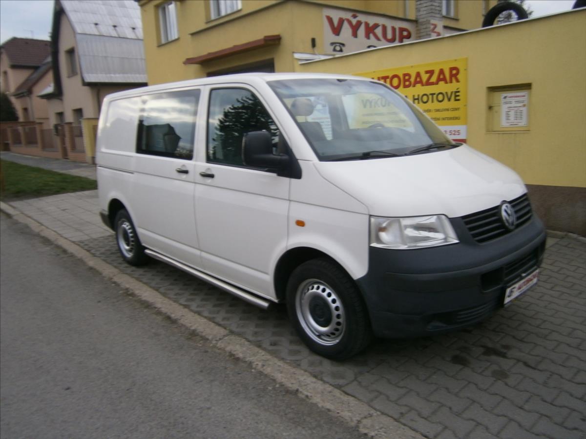 Volkswagen Transporter 1,9 TDI  5 MÍST BEZ DPF