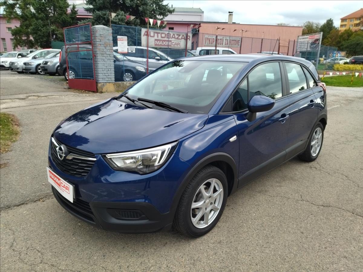 Opel Crossland X 1,2 1.maj, koupeno v ČR, Záruka Opel