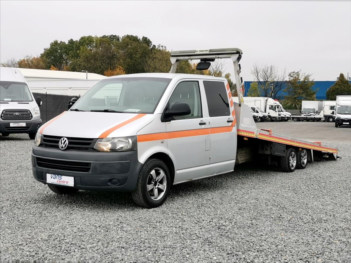 Volkswagen Transporter 2.0TDI odtah/6míst/měchy/3,5t