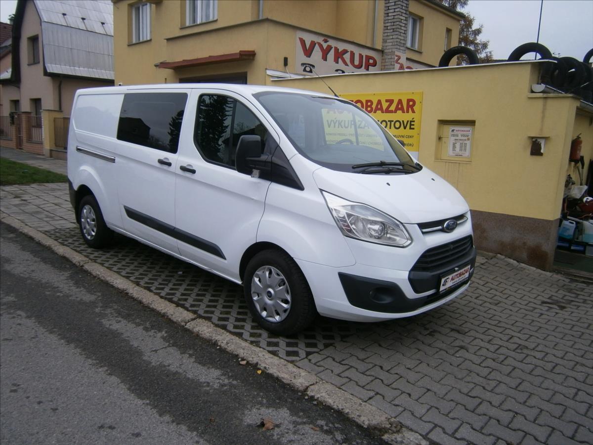 Ford Transit Custom 2,2 TDCI 6 MÍST KLIMA DLOUHÁ VERZE