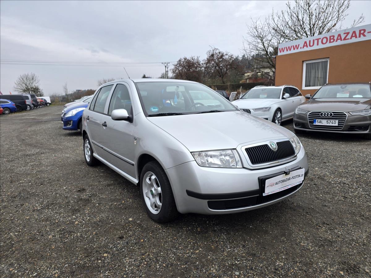 Škoda Fabia 1,4 MPi 50KW Classic 2 sady kol,garance km