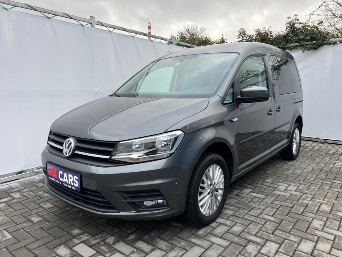 Volkswagen Caddy 1,4 TSI 96kW*DSG,NAVI*ČR*TAŽNÉ*