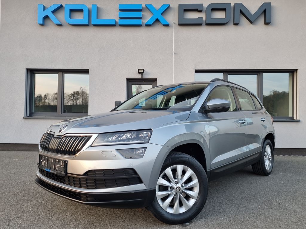 Škoda Karoq 1.6 TDI 85 kW, LED, koup. v ČR