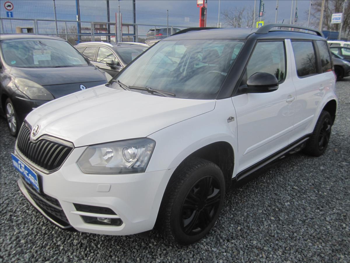 Škoda Yeti 2.0TDi Monte Carlo, aut. KLIMA