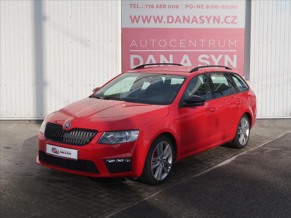 Škoda Octavia 2,0 TSI 162kW DSG RS Combi