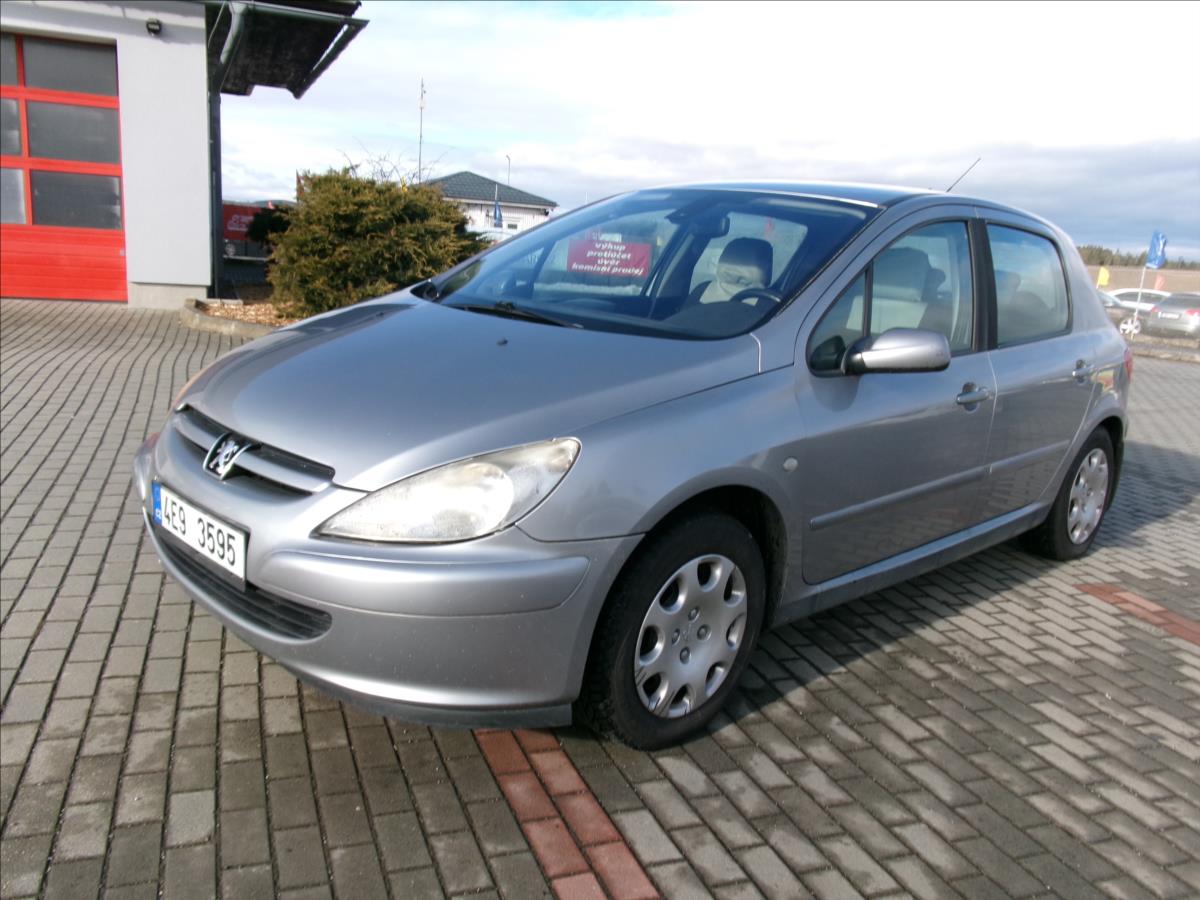 Peugeot 307 1,6 16V 110k XT po STK, 2sady kol