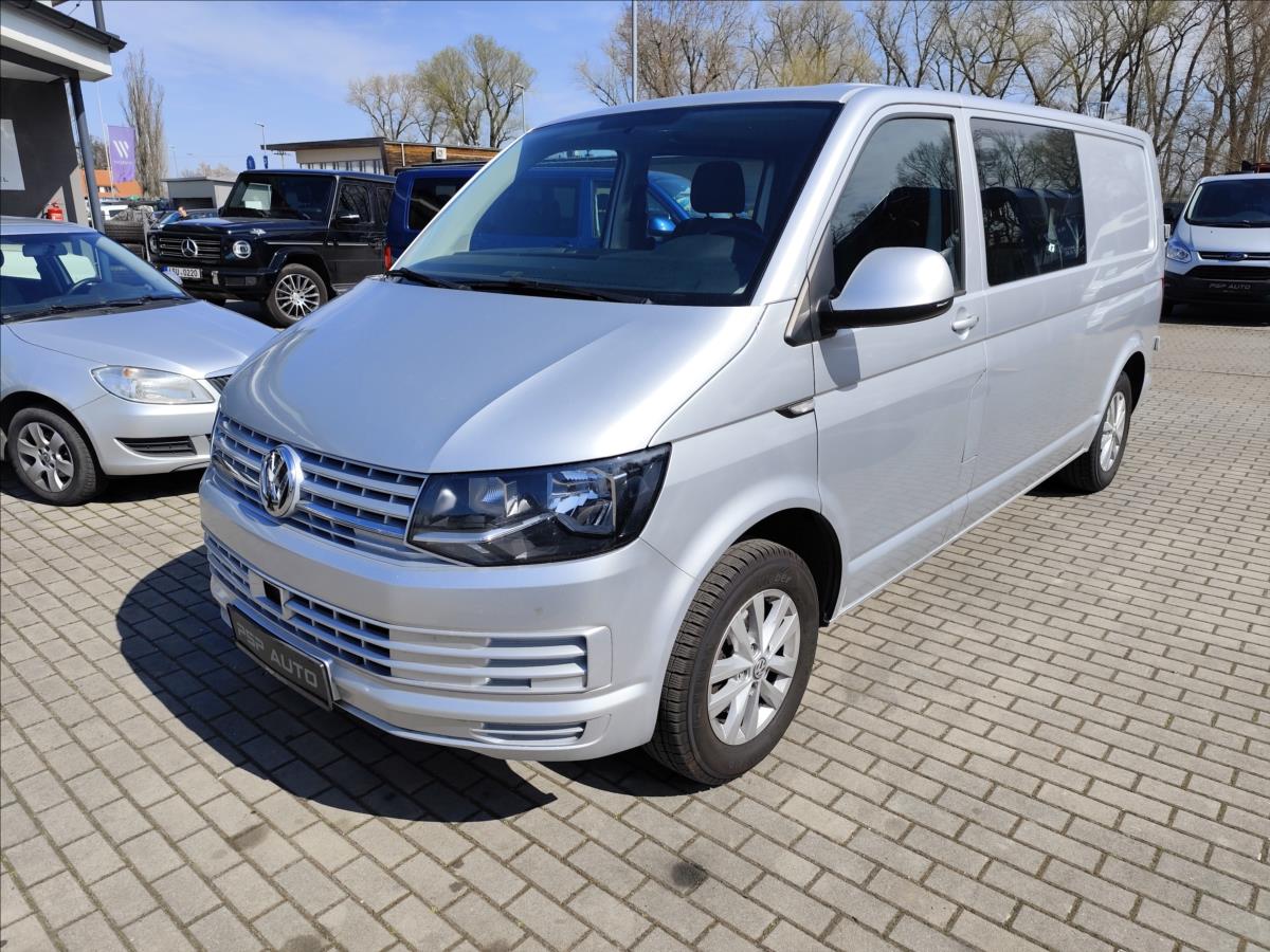 Volkswagen Transporter 2,0TDI 110KW LONG 5MÍST DSG AC+WEBA