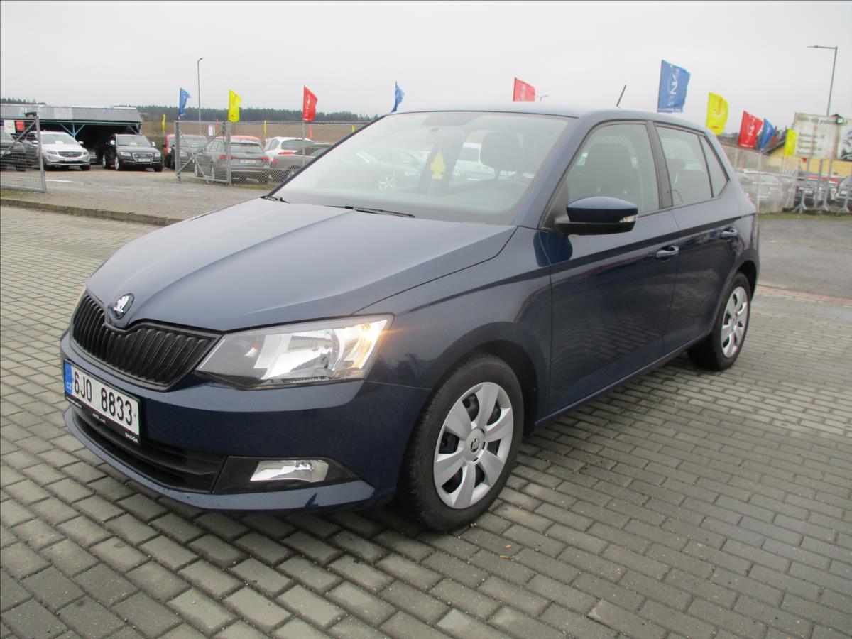 Škoda Fabia 1,0 MPI 44kW Active Klima CZauto 1maj