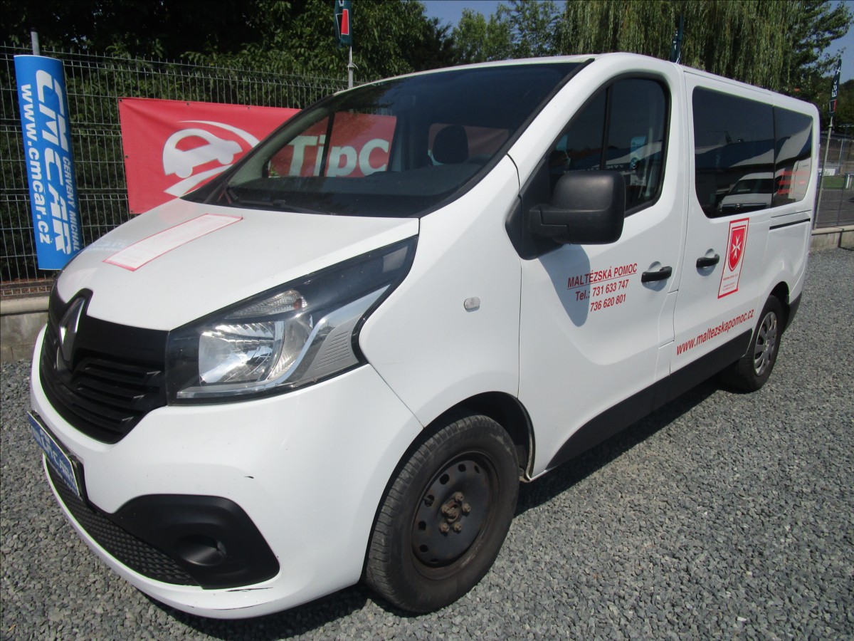 Renault Trafic 1.6 dCi Klima, 9 míst, 1. maj.