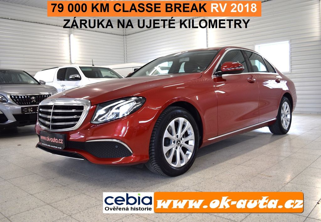 Mercedes-Benz Třídy E PRAV.SER.MERCEDES-DPH