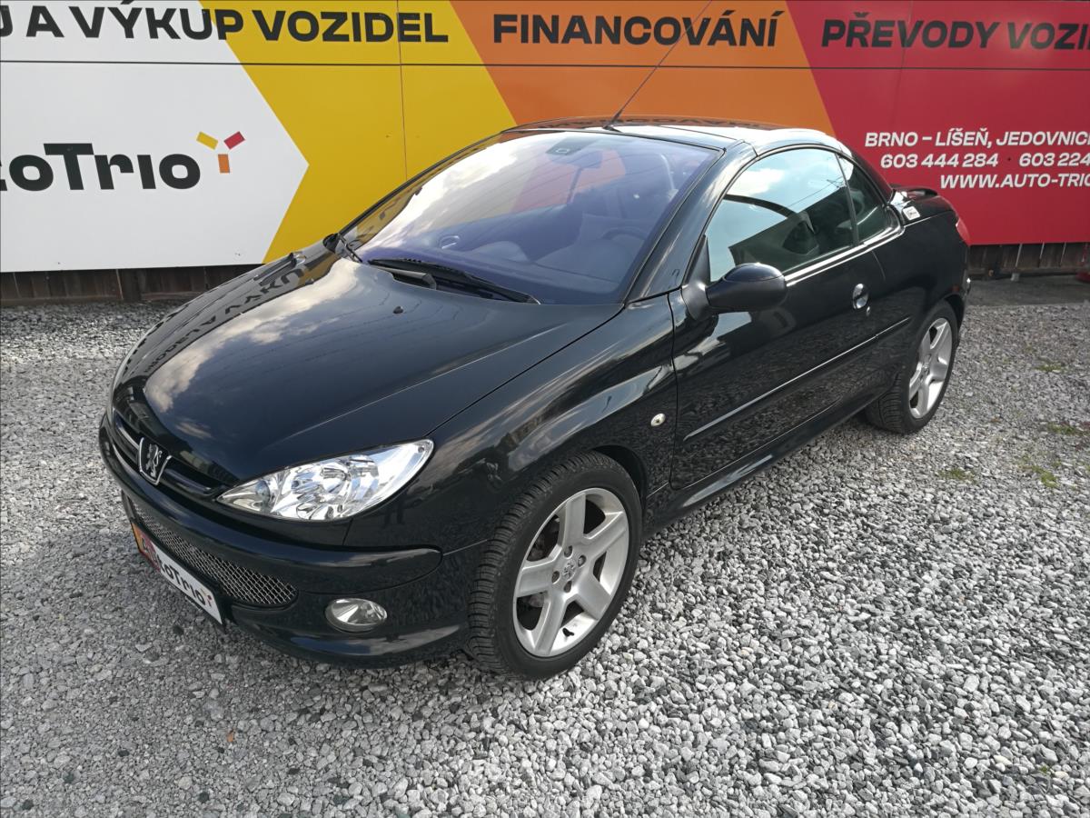 Peugeot 206 1,6 i CC RC line