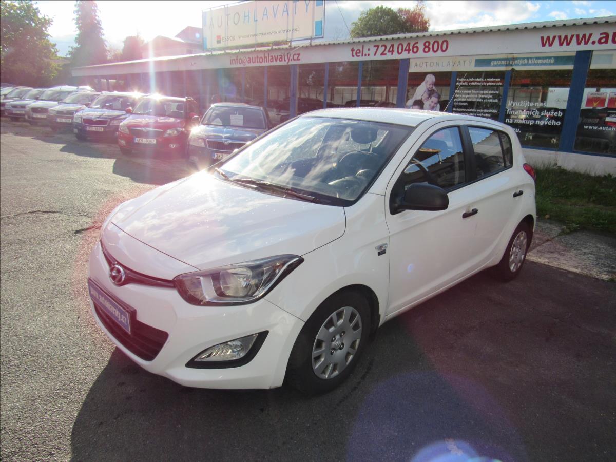 Hyundai i20 1,2 i20 62KW 1.majitel