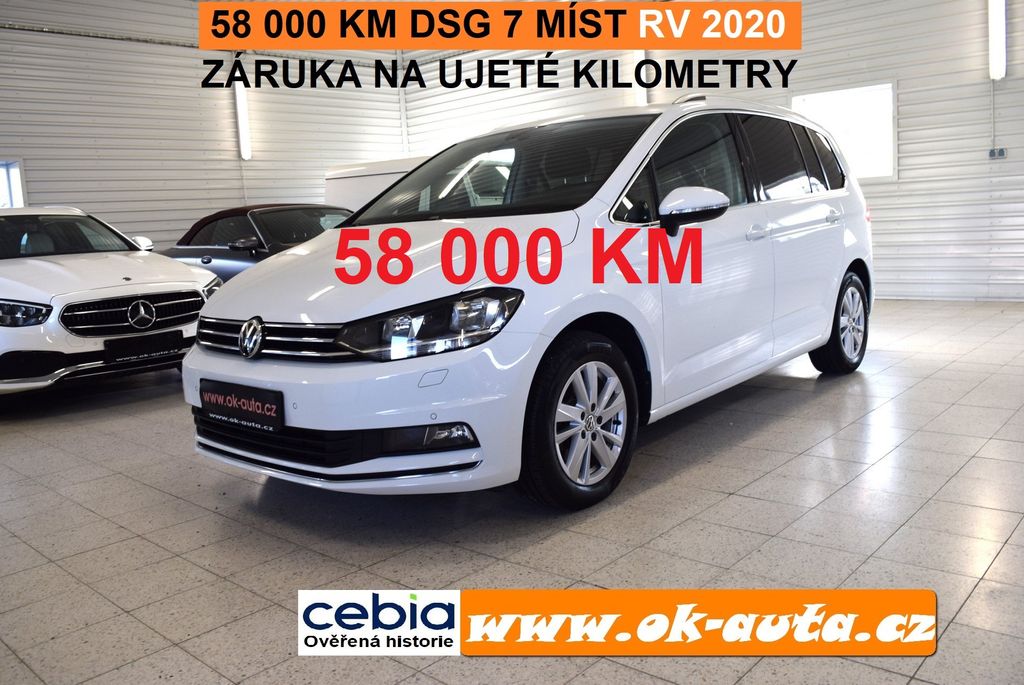 Volkswagen Touran 2.0 TDI 7 MÍST DSG 58 000 KM