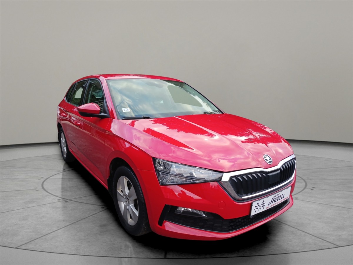 Škoda Scala 1,6 TDI DSG plný servis
