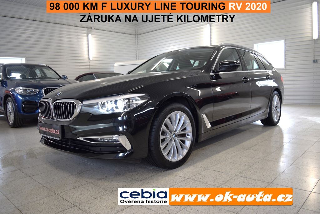 BMW Řada 5 2.0d LUXURY-LINE 98 000 KM TZ