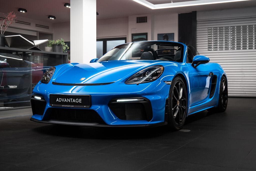 Porsche 718 Spyder/Approved/PDK/Sharkblue