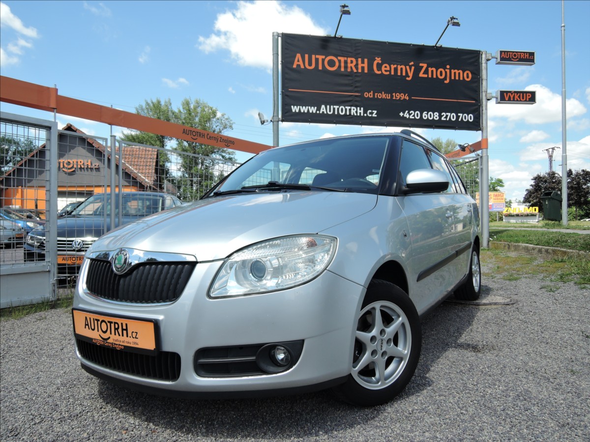 Škoda Fabia 1,4 i 16V Servis 1.maj.