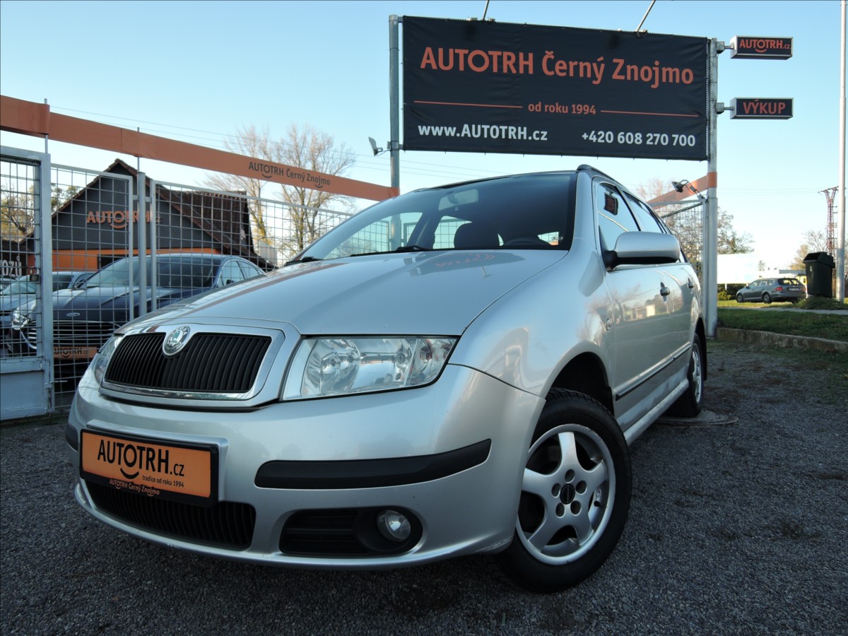 Škoda Fabia 1,4 TDi Tažné 1.maj.Servis
