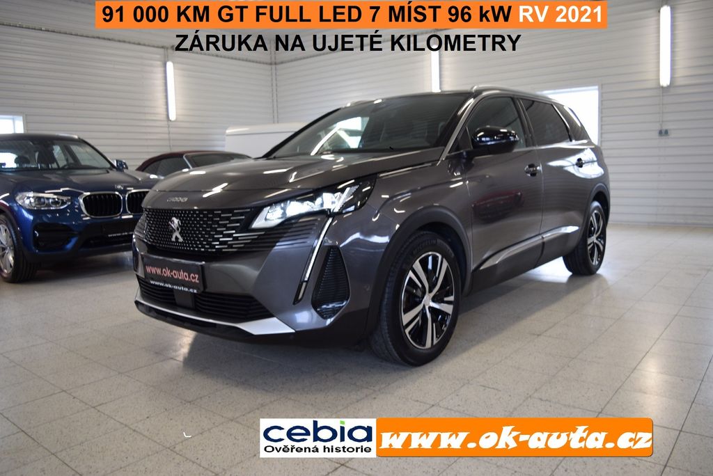 Peugeot 5008 1.5 BLUEHDI GT FULL LED TAŽNÉ