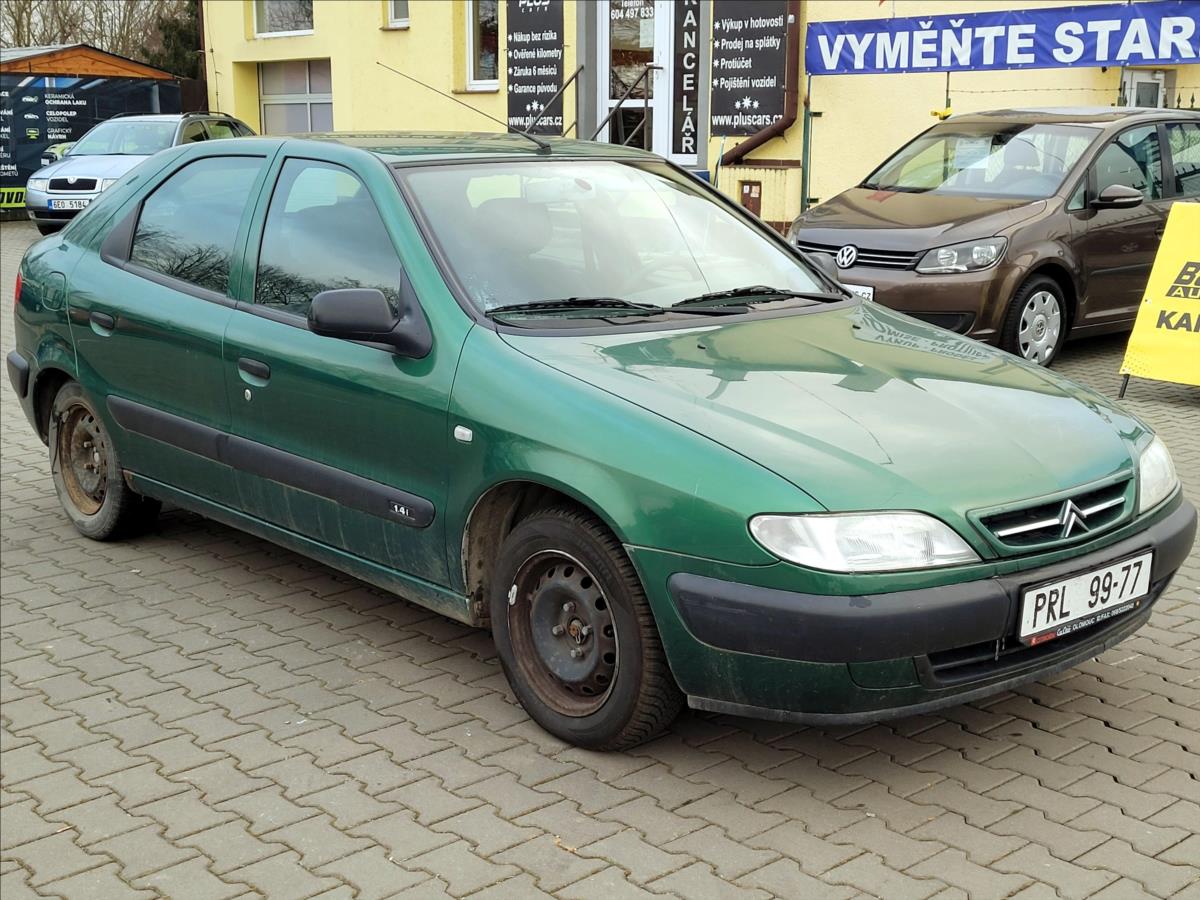 Citroën Xsara 1,4 CZ, 2x majitel