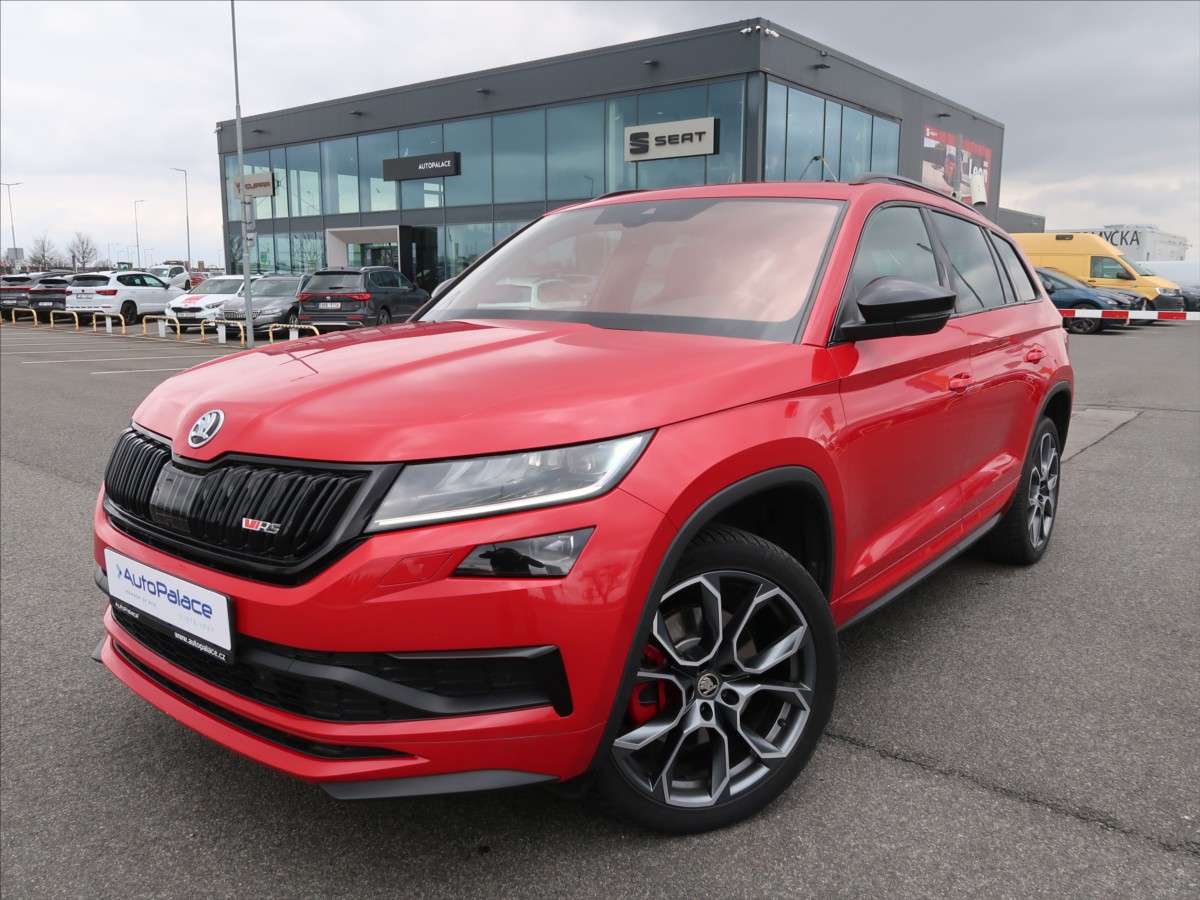 Škoda Kodiaq 2,0 TDi RS DSG 4x4 ČR Webasto