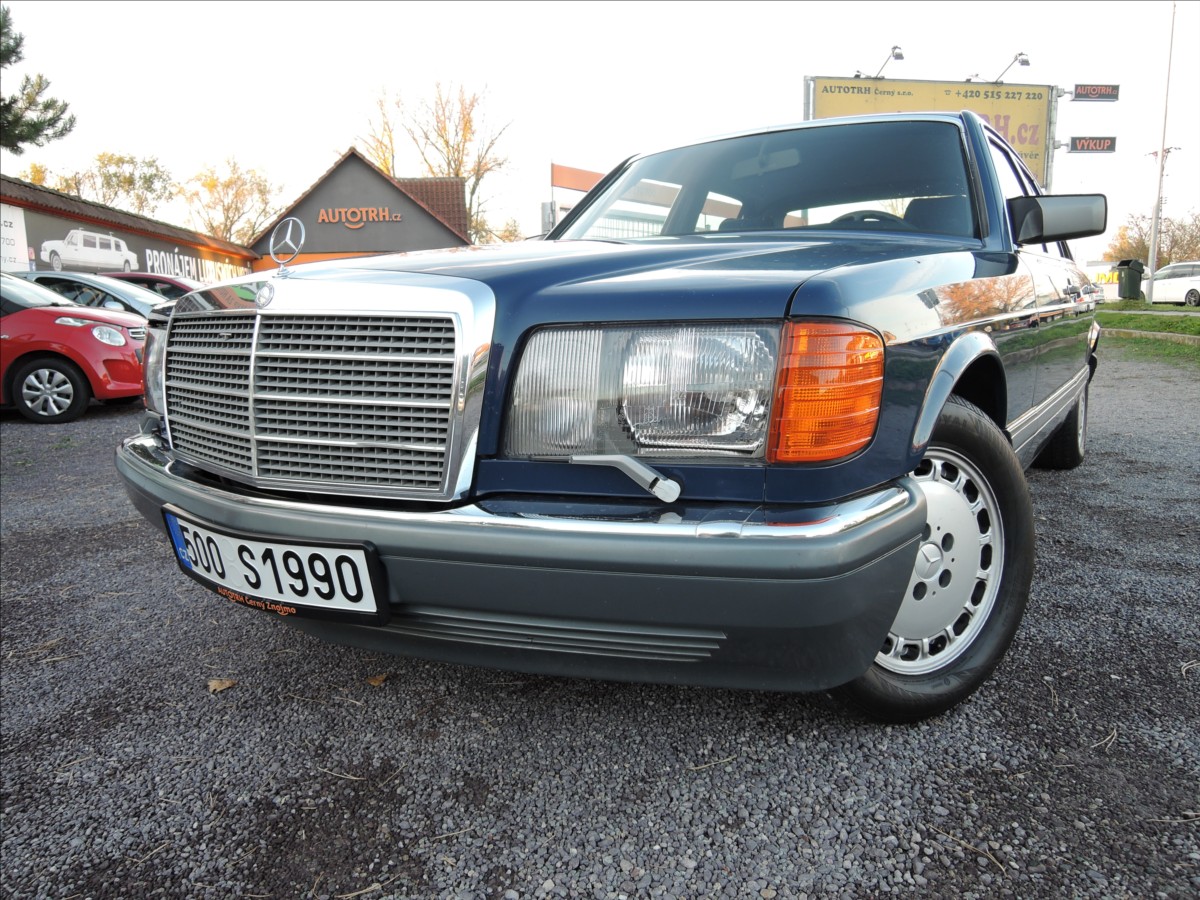 Mercedes-Benz Třídy S 5,0 SE 500 W126 pouze 108tkm