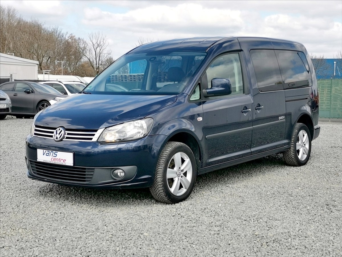 Volkswagen Caddy 1.6TDI DSG/MAXI/ 7míst/klima