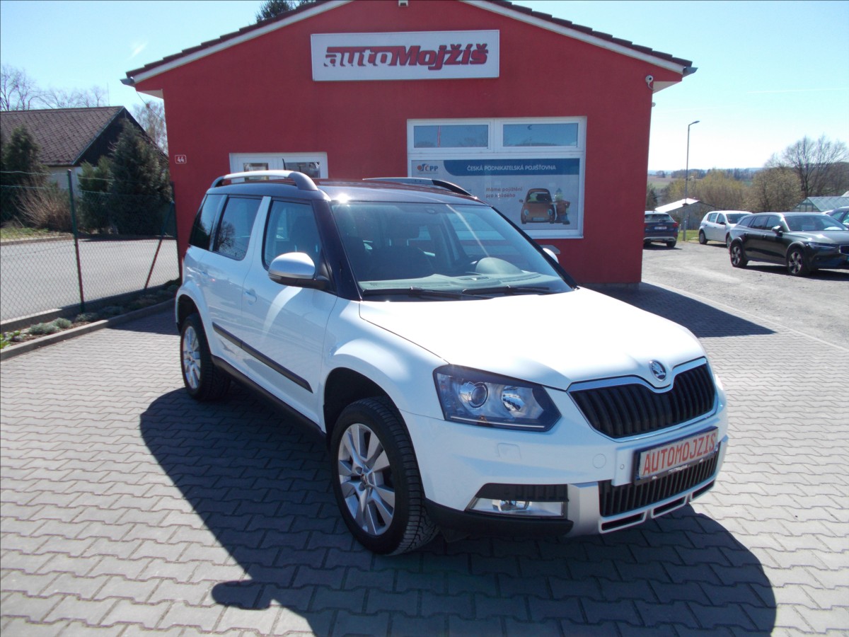 Škoda Yeti 1,4 TSI DSG 90 kW ČR TZ XENONY NOVÁ STK