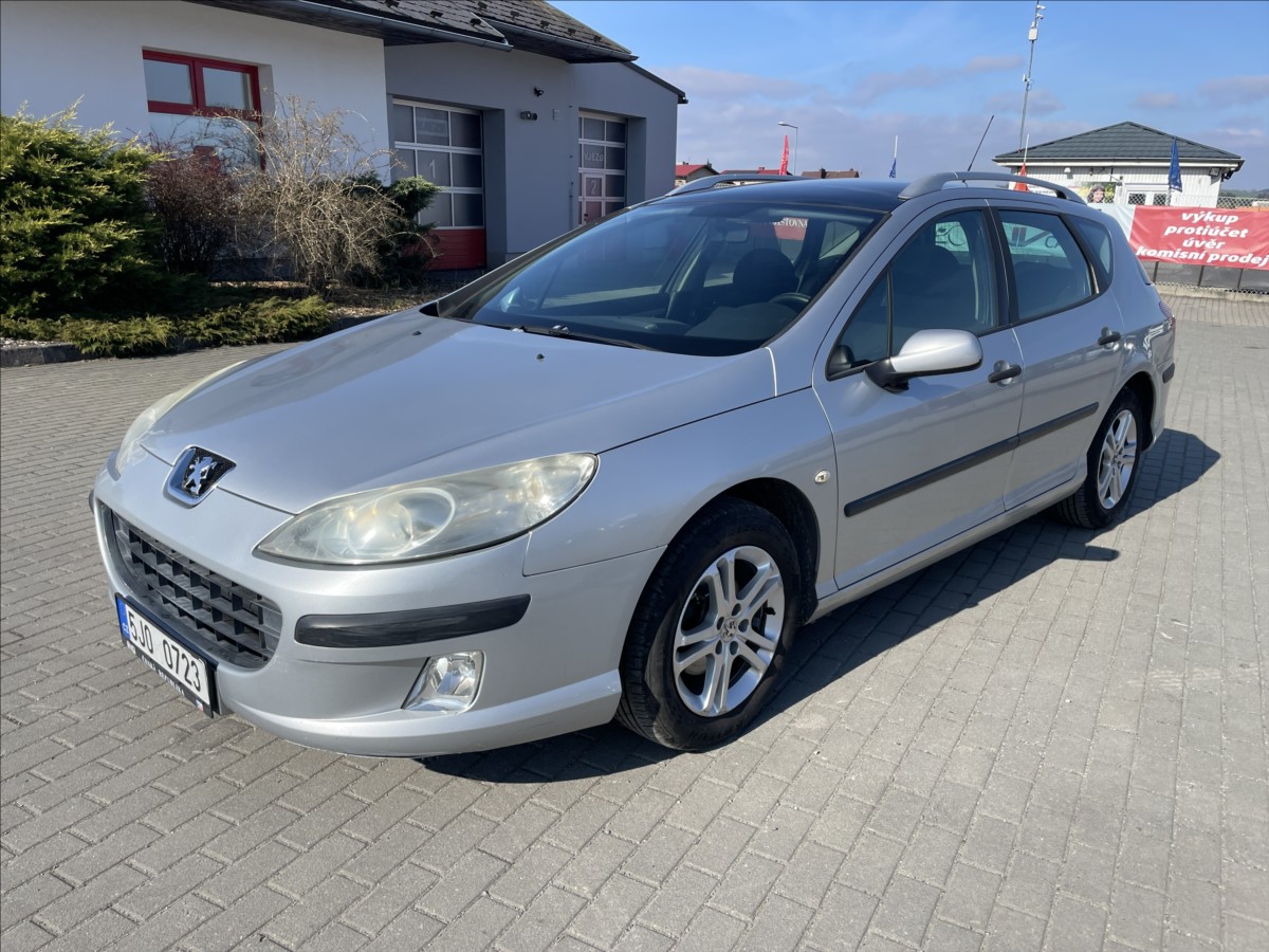 Peugeot 407 1,6 HDi 80kw SW velmi dobrý stav