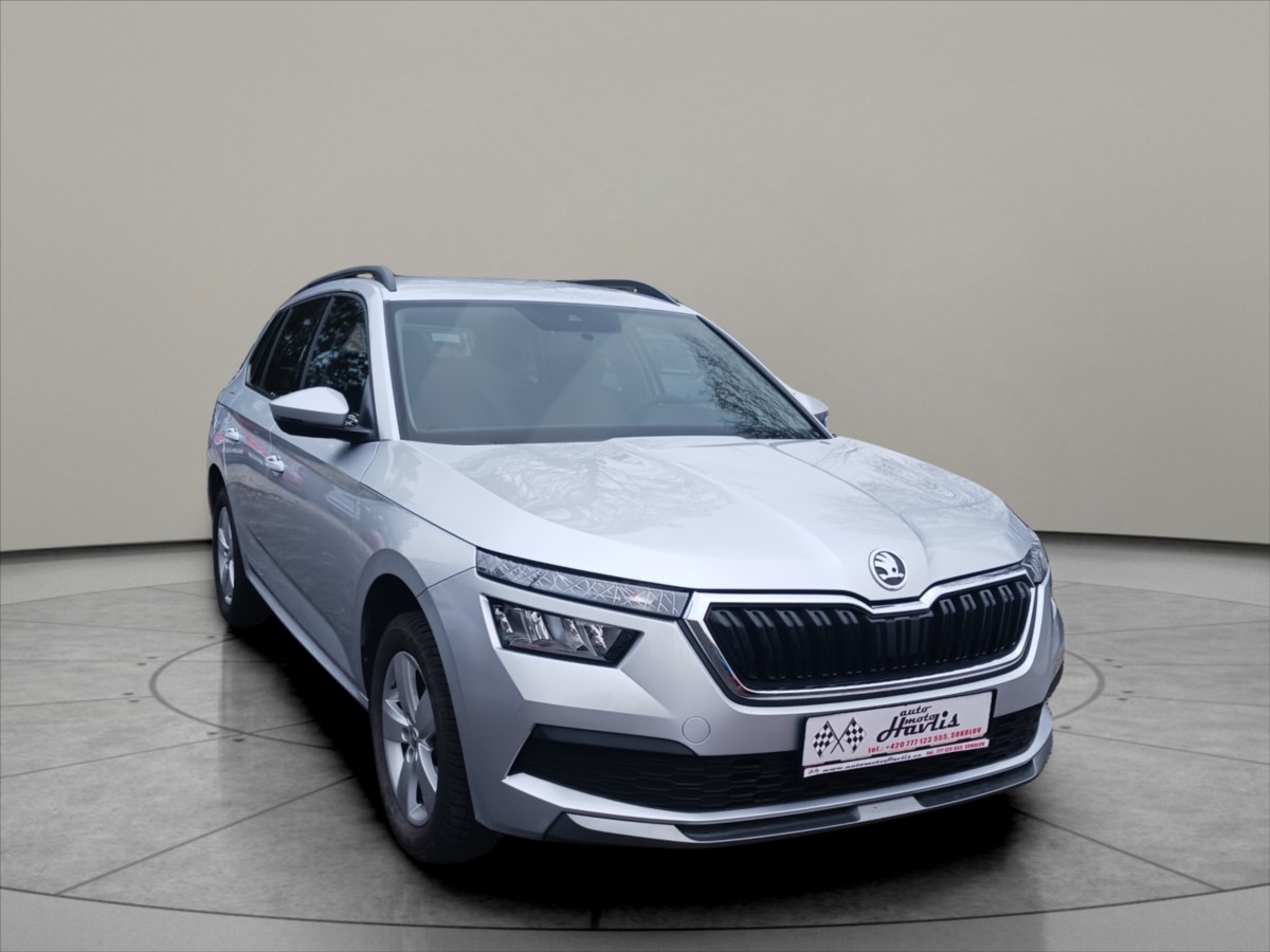 Škoda Kamiq 1,0 TSI  AMB  parkovací kamera