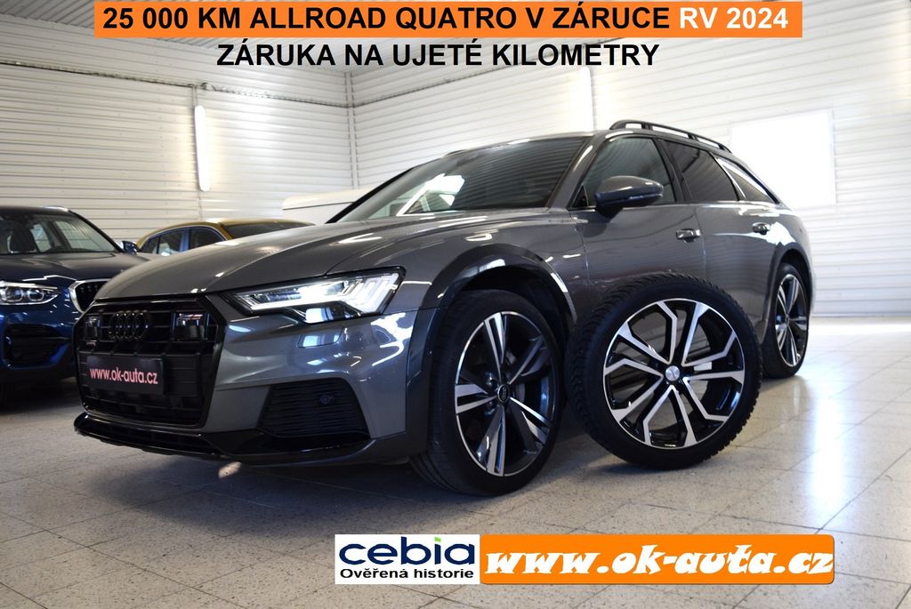 Audi A6 Allroad 50 TDI QUATTRO V ZÁRUCE ČR-DPH
