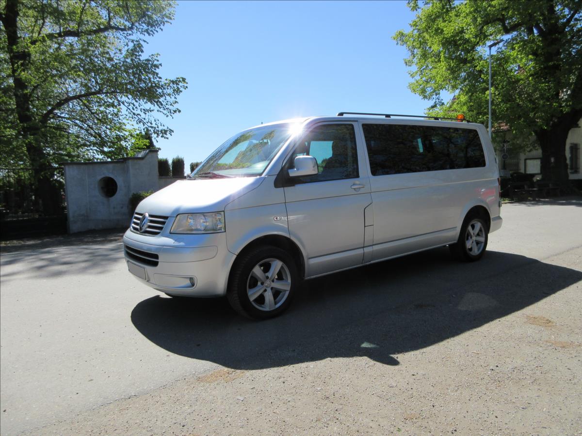 Volkswagen Caravelle 2,5 TDi 128Kw, 4x4, 7míst, Long, Klima
