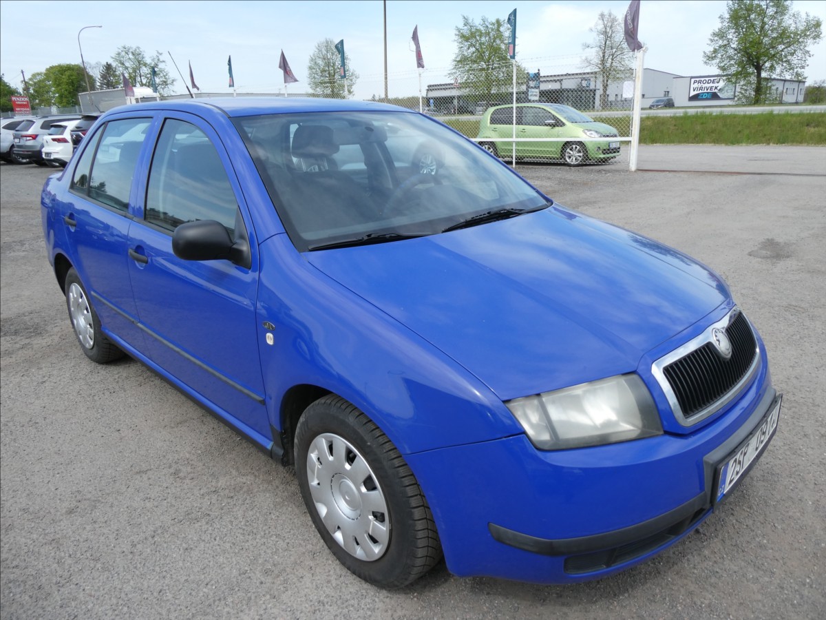 Škoda Fabia 1,4 MPi závěs, koupeno v ČR