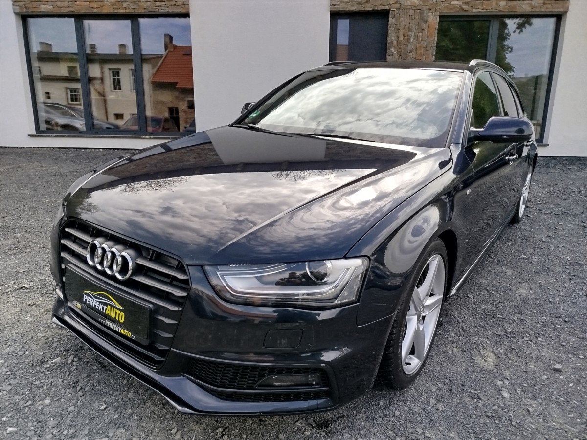 Audi A4 2,0 TDi 140kW, S-line