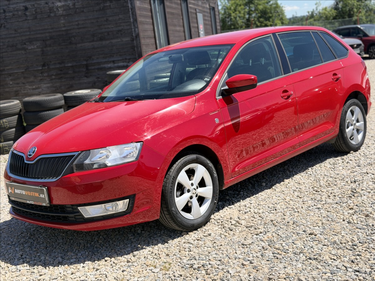 Škoda Rapid 1,2 TSI KLIMA,TAŽNÉ,NOVÉ PNEU