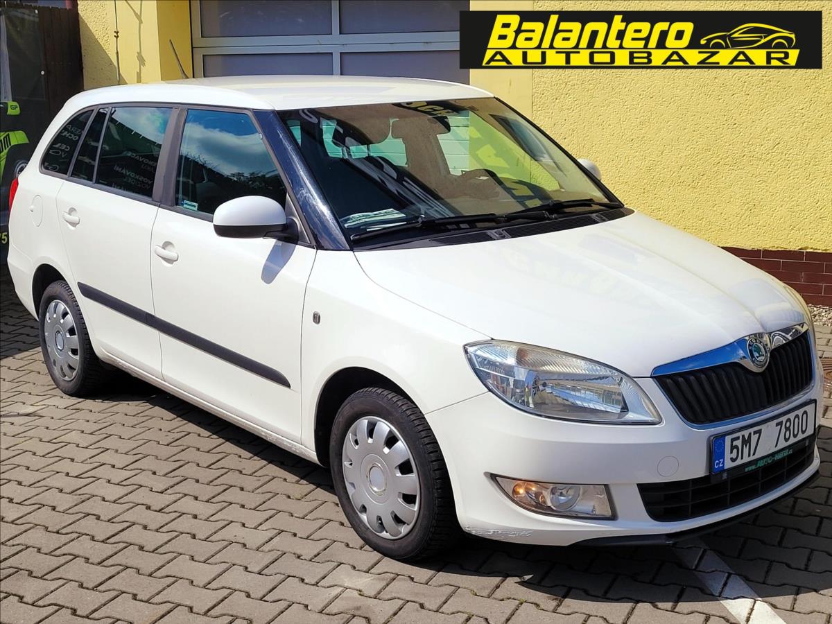 Škoda Fabia 1,6 TDi KLIMATIZACE