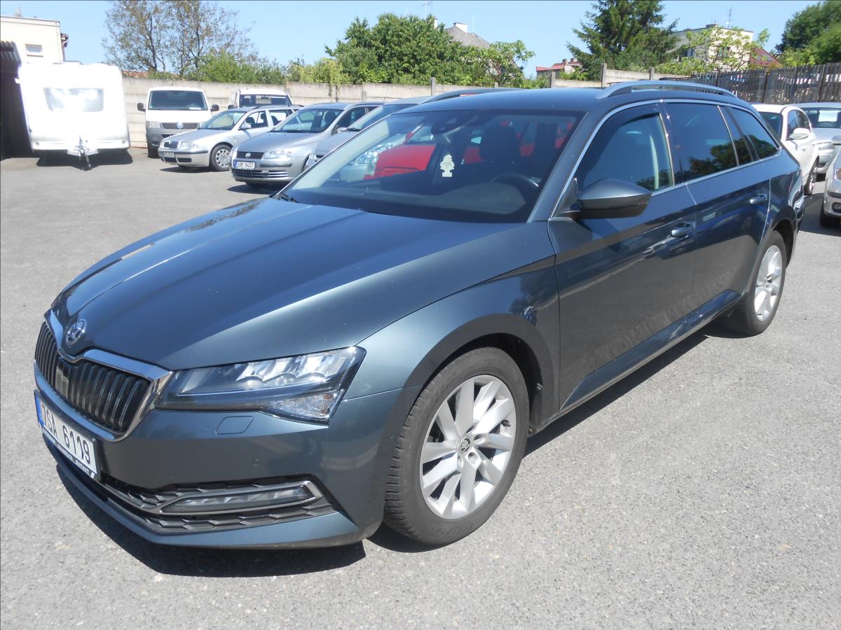 Škoda Superb 1,6 TDi 88Kw DSG Kůže!!