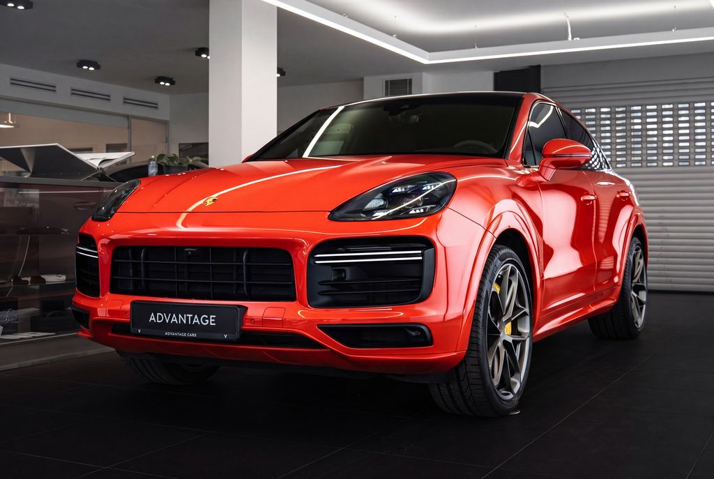 Porsche Cayenne Turbo Coupe Approved/Ceramic/Burmester