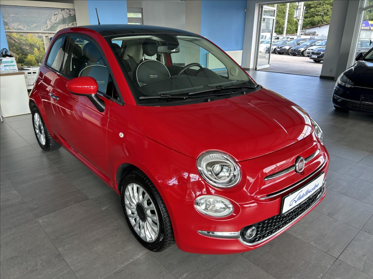 Fiat 500 1,2   LOUNGE,SERVISKA,1.MAJITEL