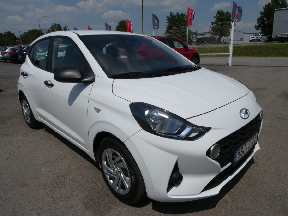 Hyundai i10 1,0 i 49kW 1.majitel, DPH, ČR