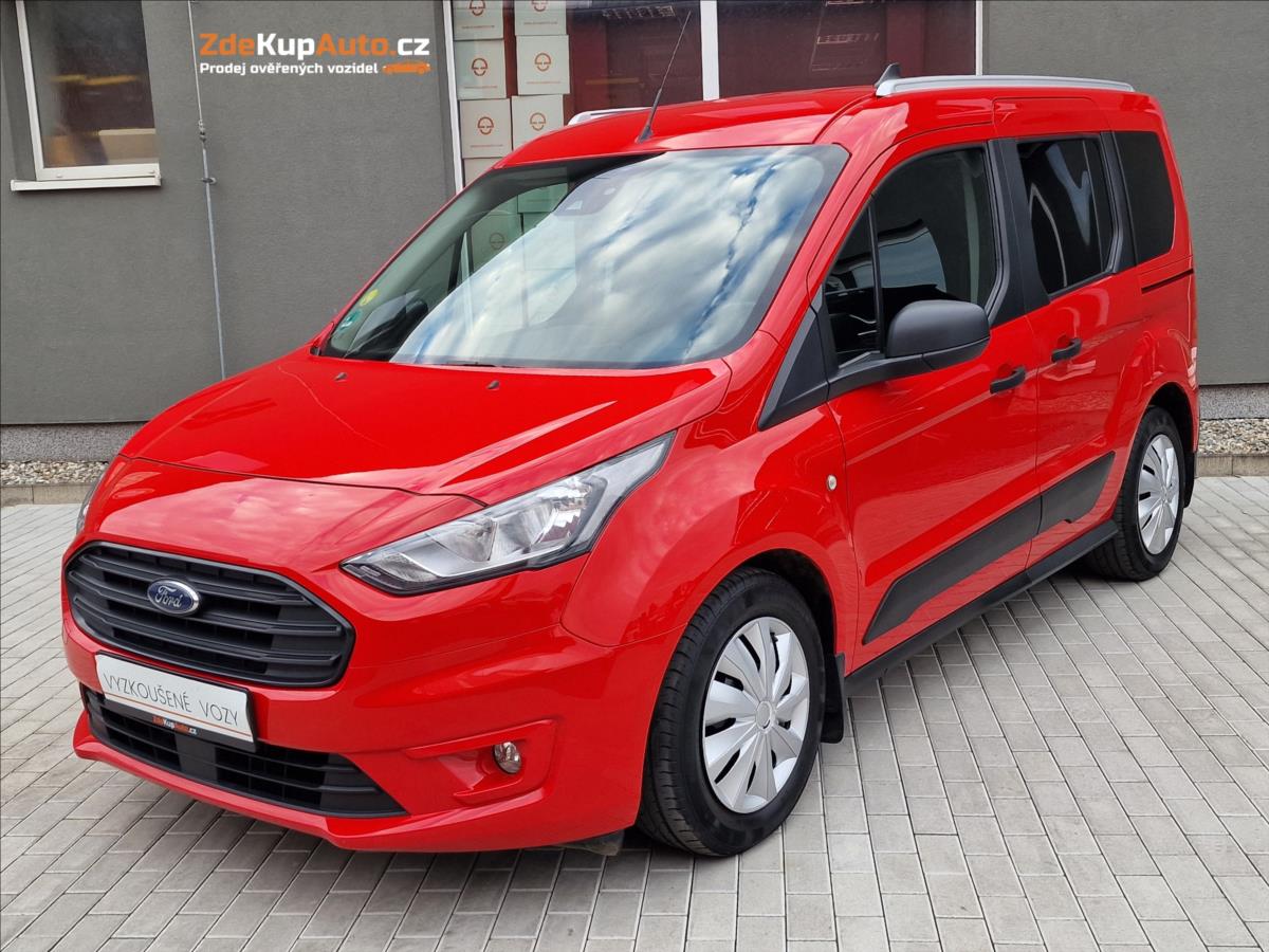 Ford Transit Connect 1.5TDCi 88kW, původ ČR,1.Maj.