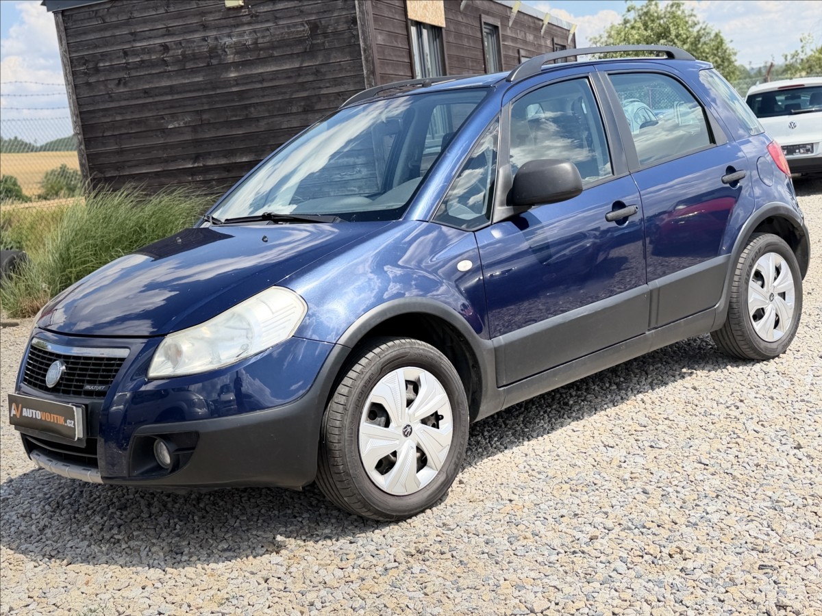 Fiat Sedici 1,9 JTD 4X4 TAŽNÉ,NOVÉ V ČR