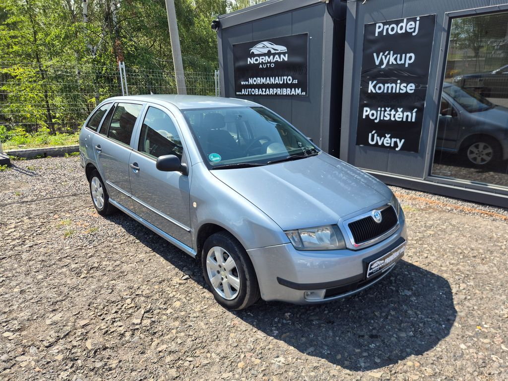 Škoda Fabia 1.2HTP 47kW, tažné, klima, pěkná
