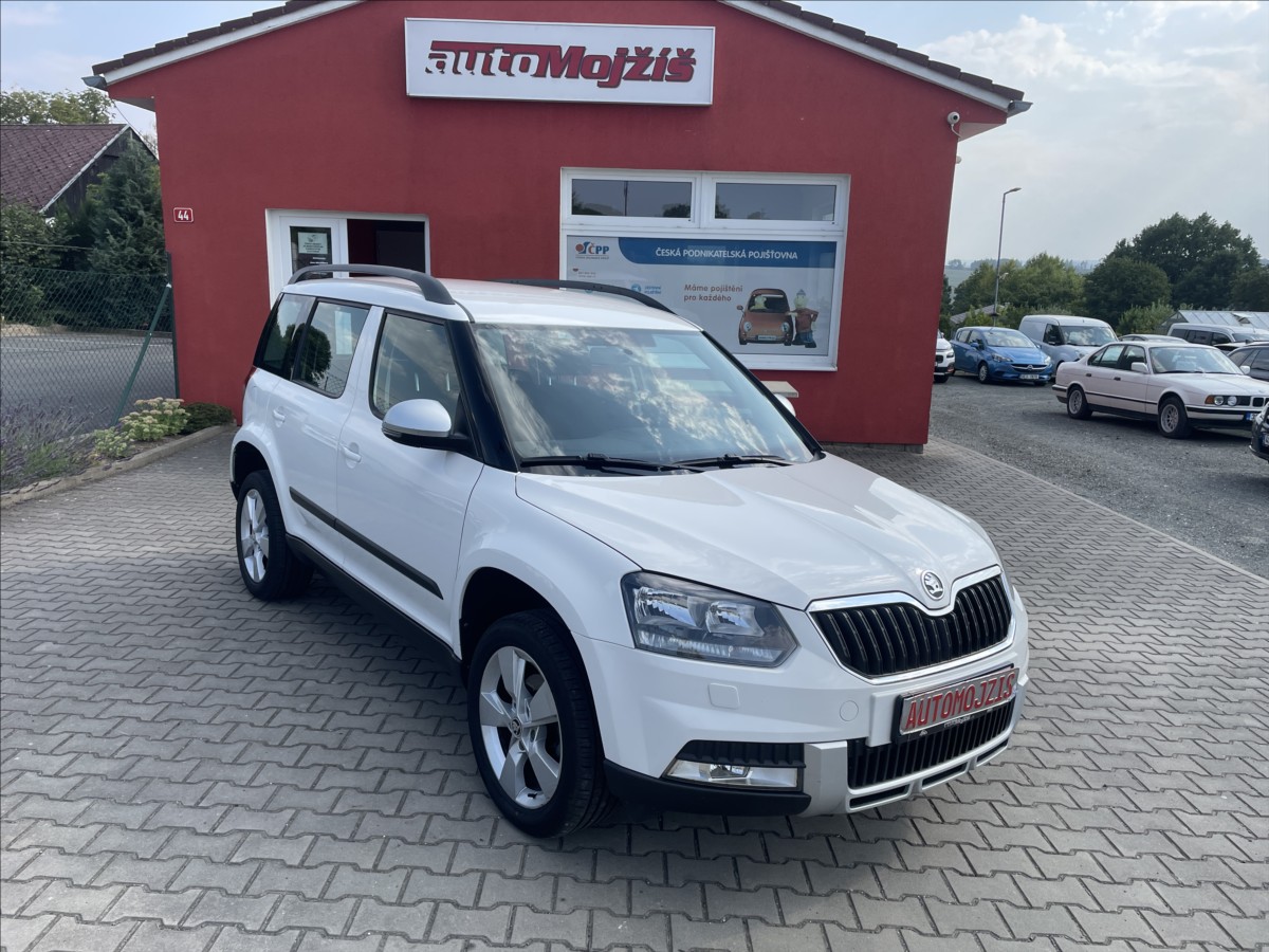Škoda Yeti 2,0 TDI 4x4 KLIMA TZ NOVÁ STK PĚKNÉ