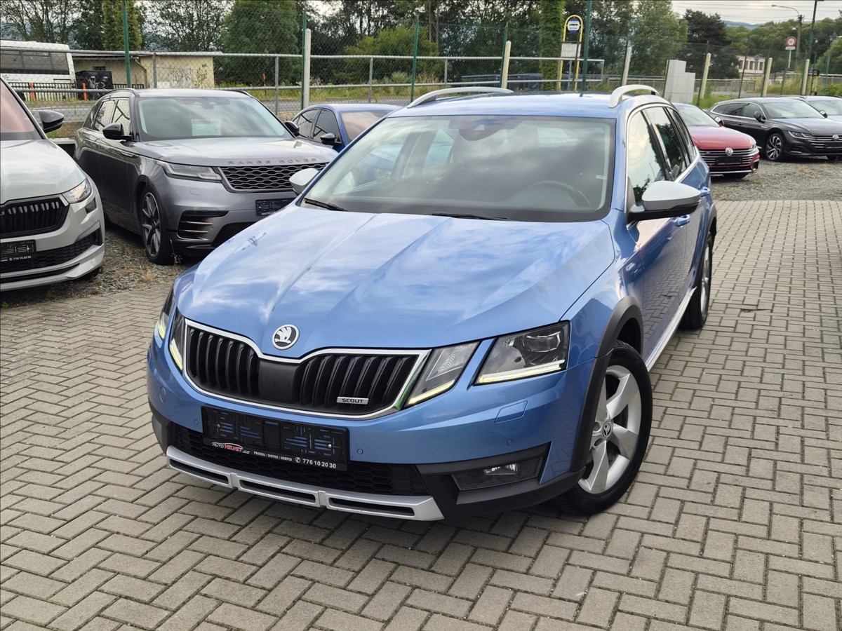 Škoda Octavia 2,0 TDi SCOUT *WEBASTO*KAMERA*TAŽNÉ*