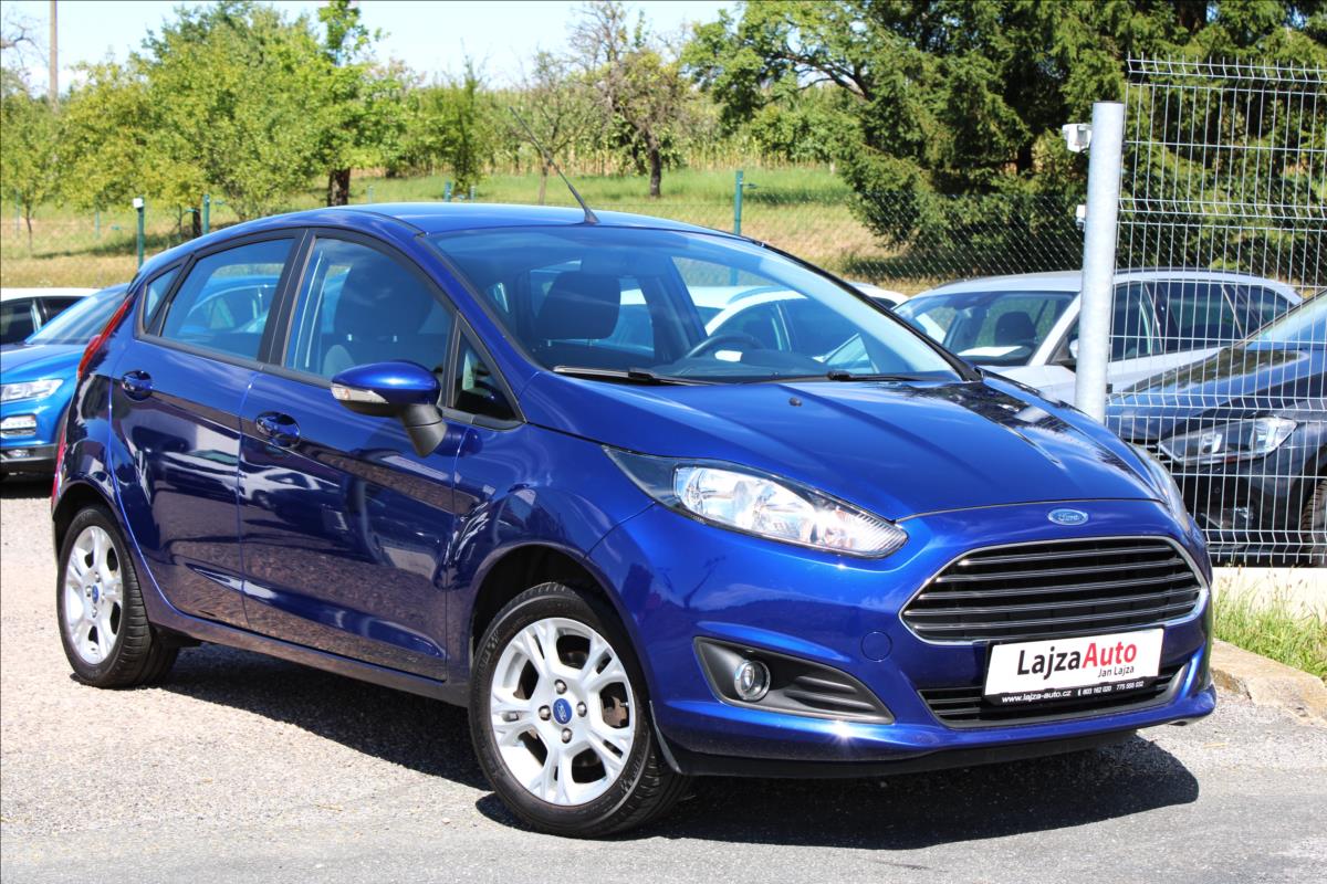 Ford Fiesta 1,0 EB,  KLIMA, ZÁVĚS, ALU