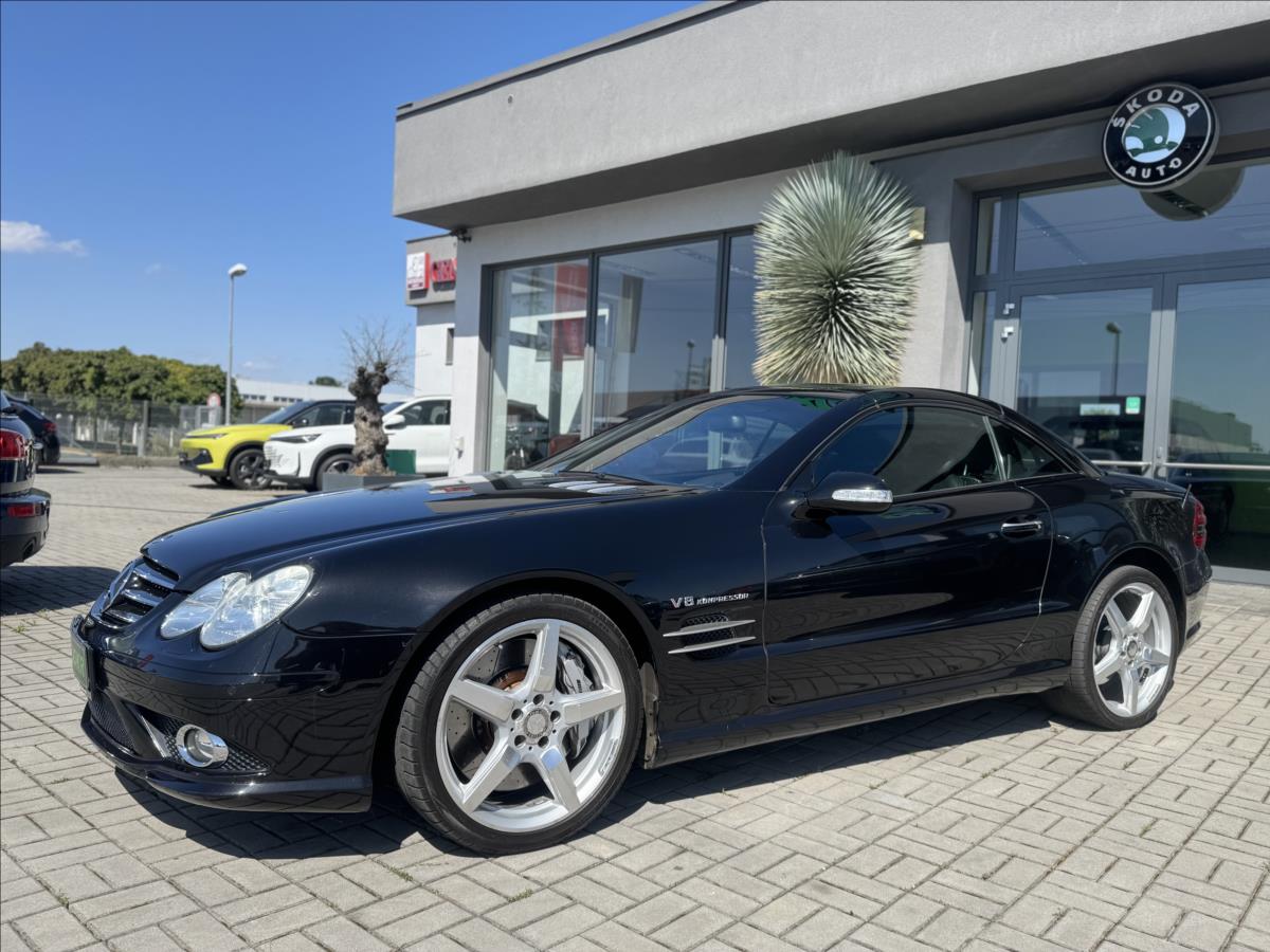 mercedes-benz-sl-55-amg-368kw-puvod-de-cerny - 1