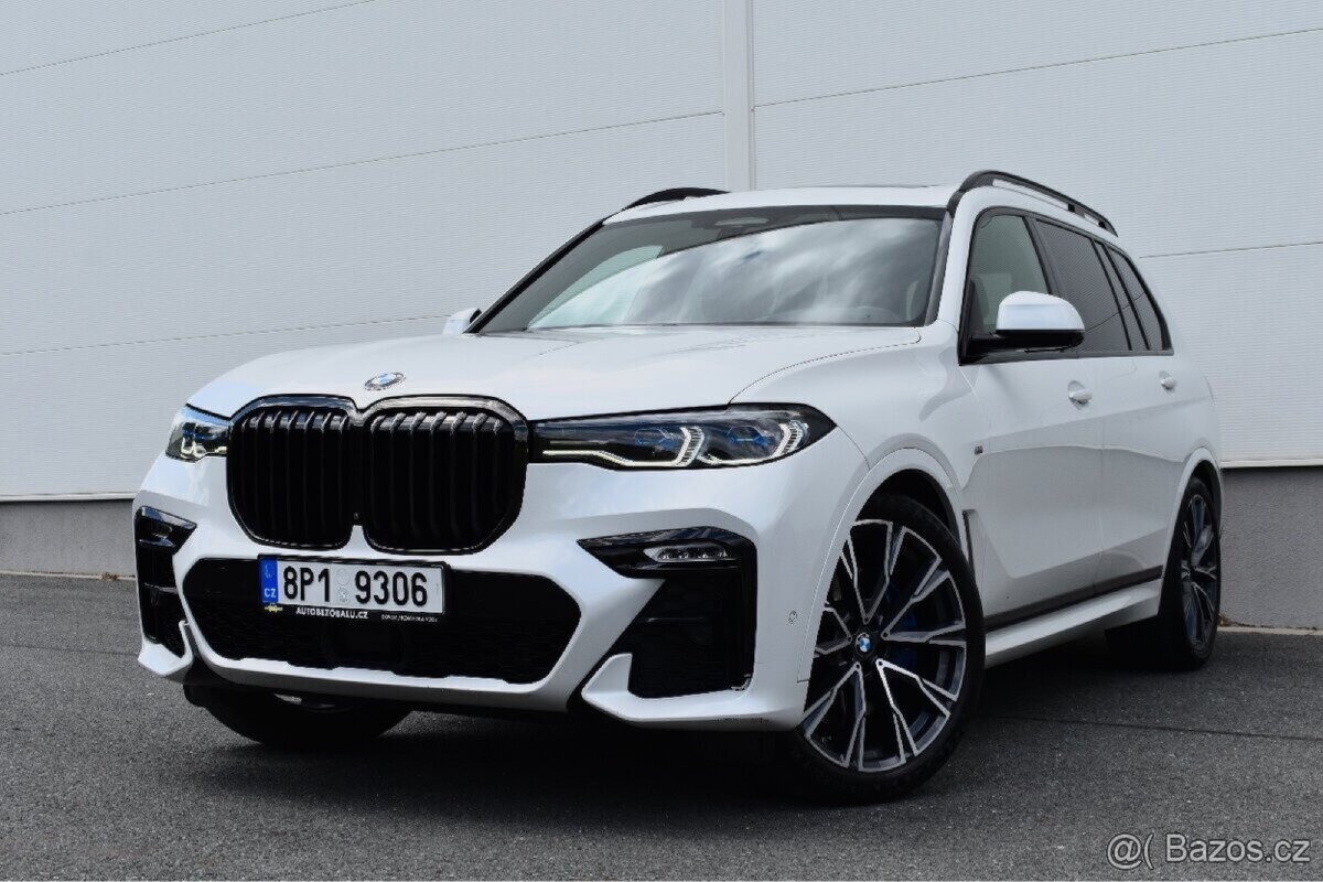 BMW X7 4,4   M50i 390KW/2021/7MIST/TAŽNÉ/PA