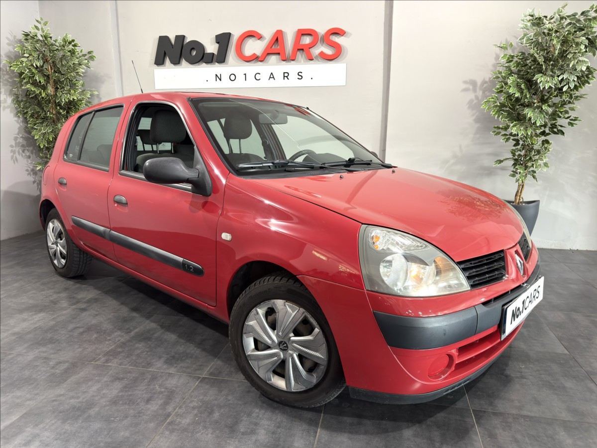 Renault Clio 1,2   i 135.000KM ZADNÍ ČIDLA ČR