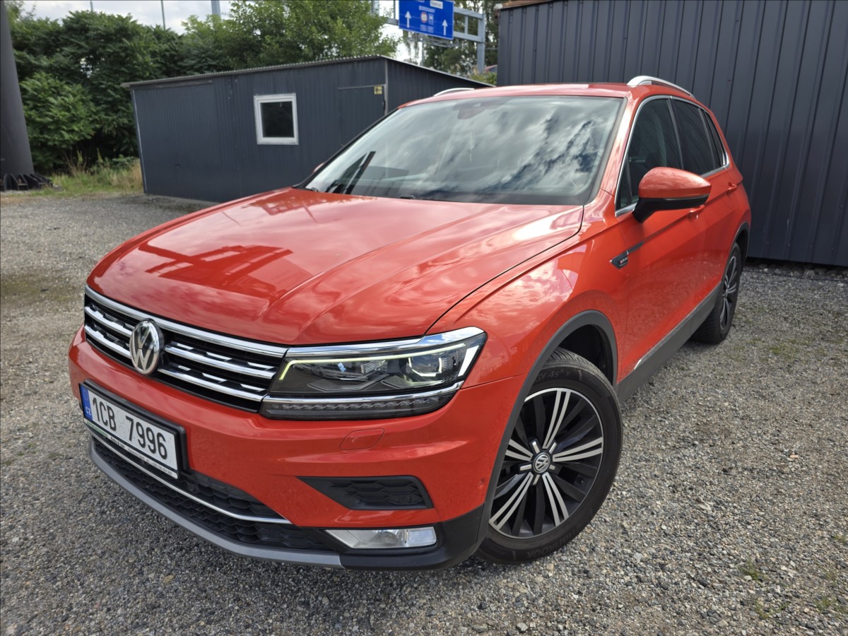 Volkswagen Tiguan 2,0 TDI  140 Kw 4 Motion, DSG
